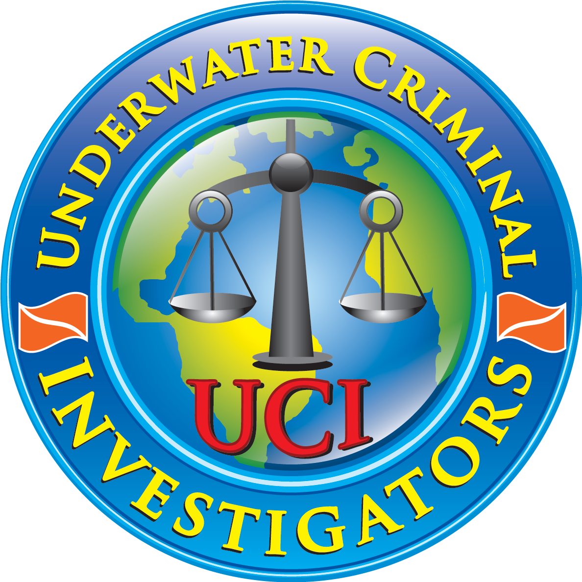 U C I Underwater Criminal Investigators Logo PNG