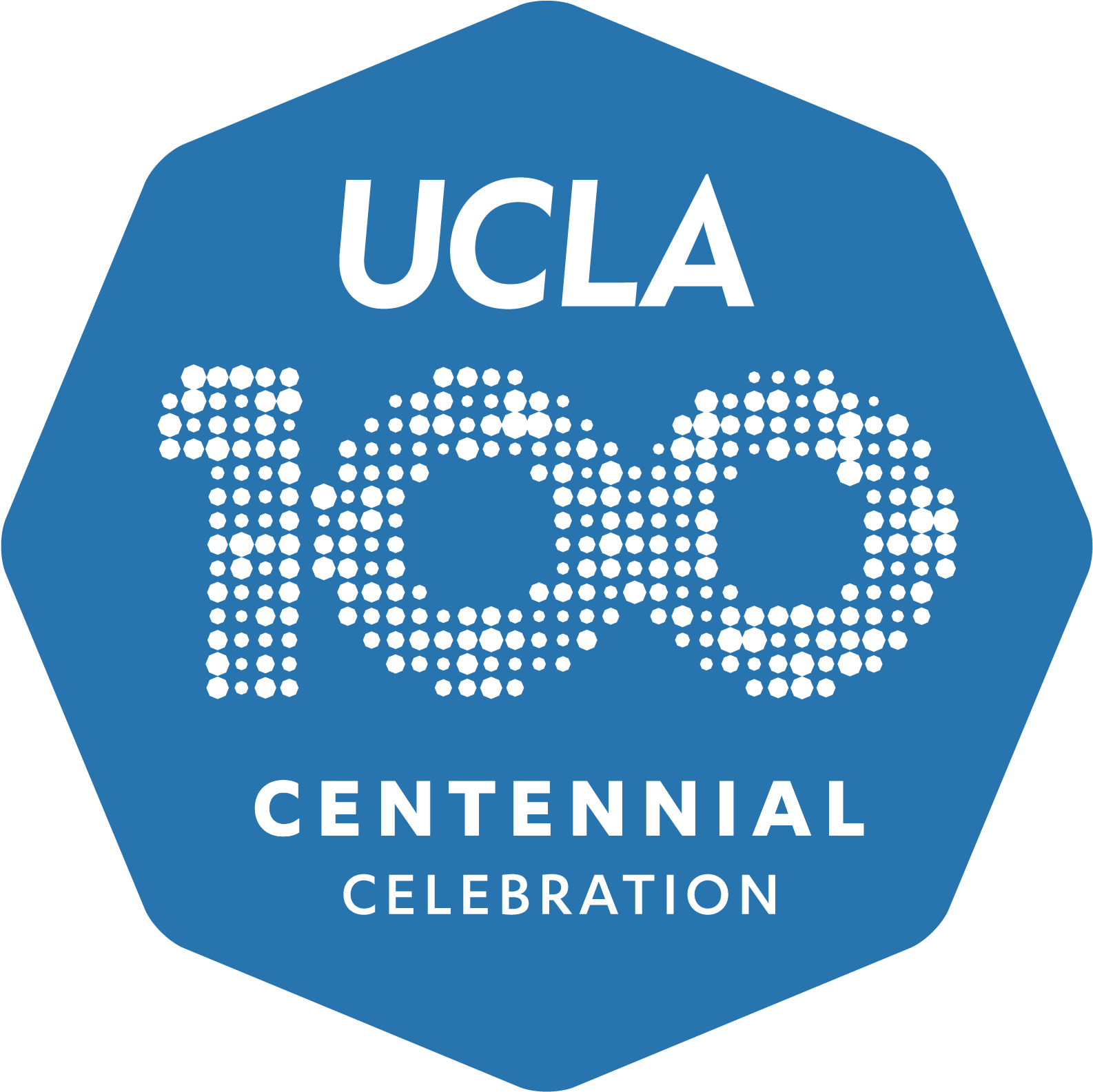 U C L A Centennial Celebration Banner PNG