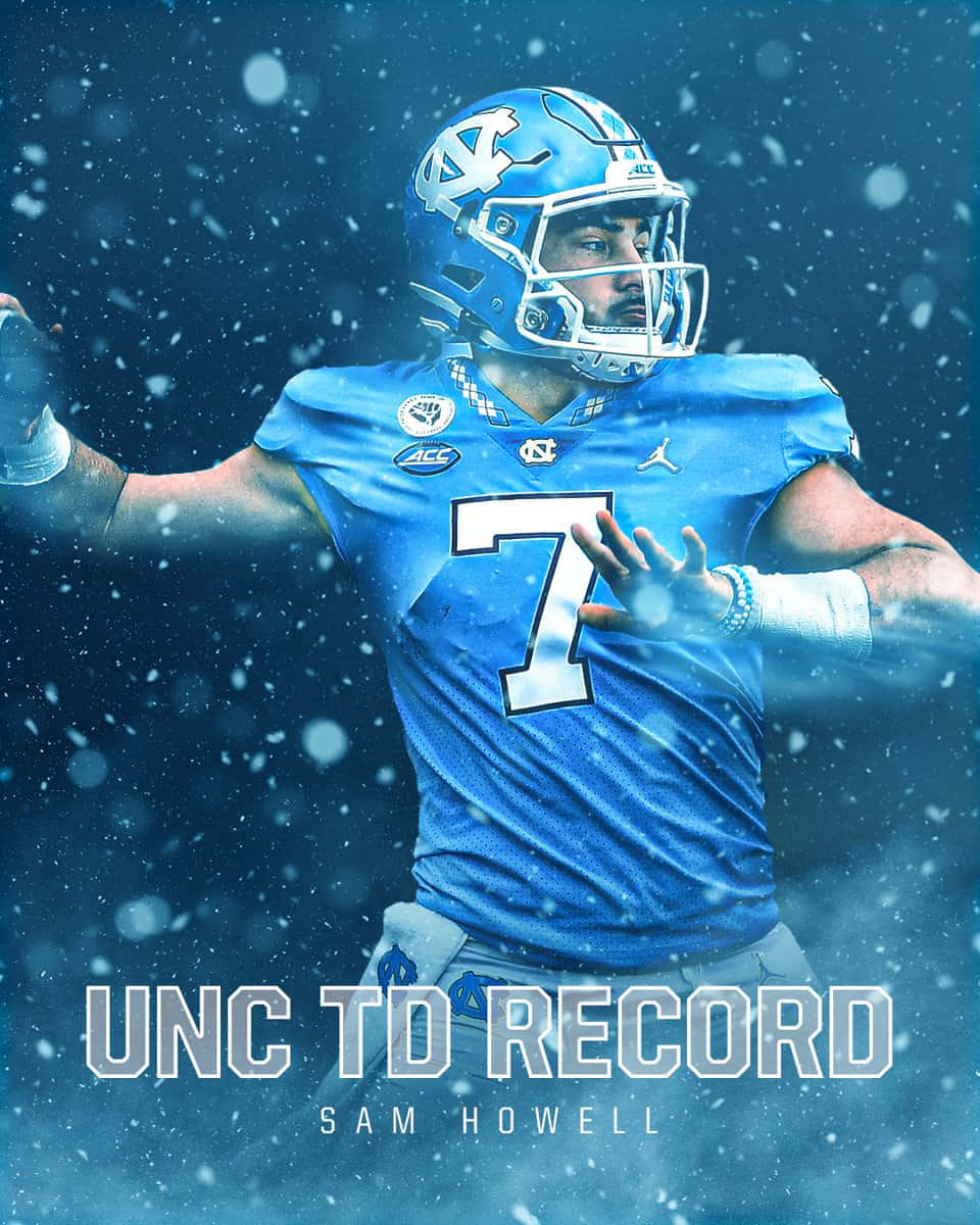 U N C Touchdown Record Sam Howell Wallpaper