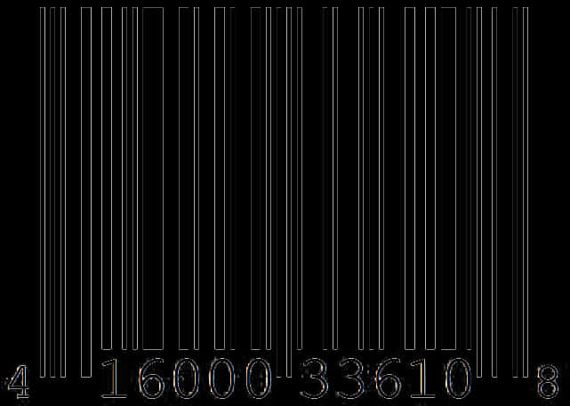 U P C Barcode Example PNG