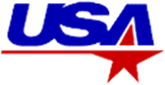 U S A Logo Red Blue Star PNG