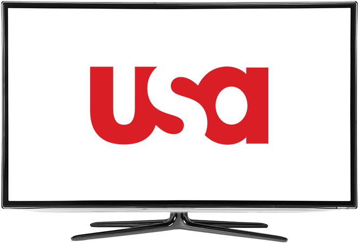 U S A Network Logoon Screen PNG