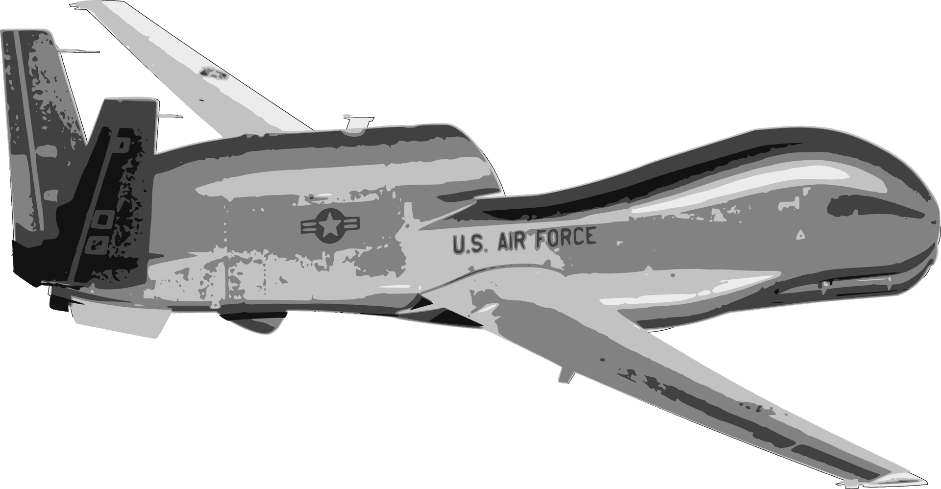 U S Air Force Jet Illustration PNG