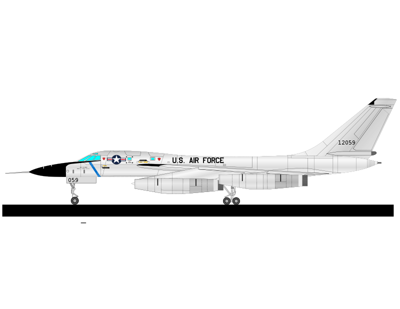 U S Air Force Jet Side Profile PNG