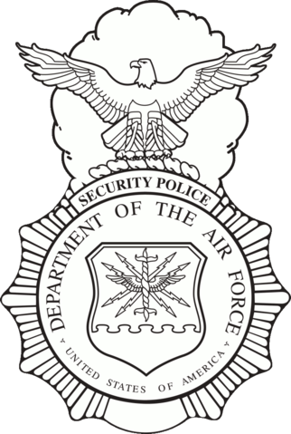 U S Air Force Security Police Emblem PNG