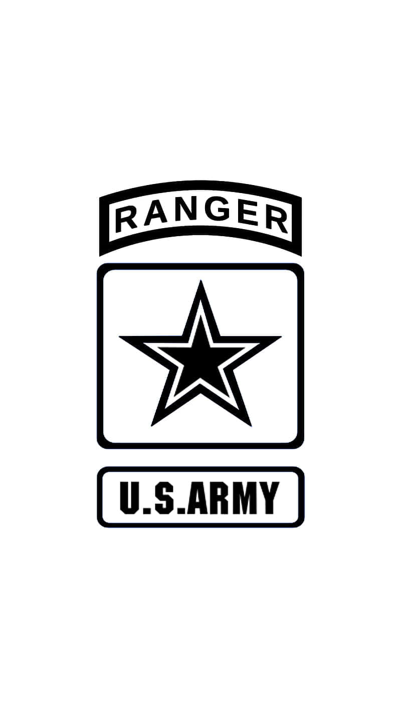 U S Army Ranger Taband Star Logo Wallpaper
