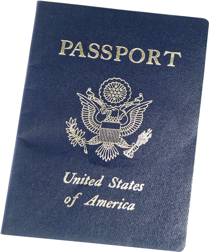 U S Passport Cover PNG