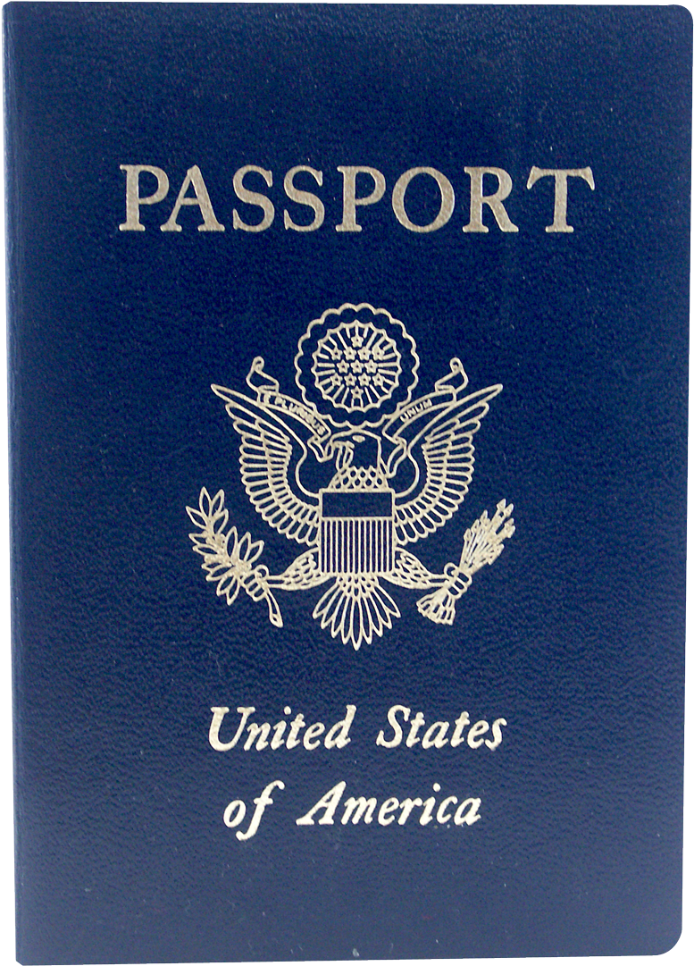 U S Passport Cover PNG