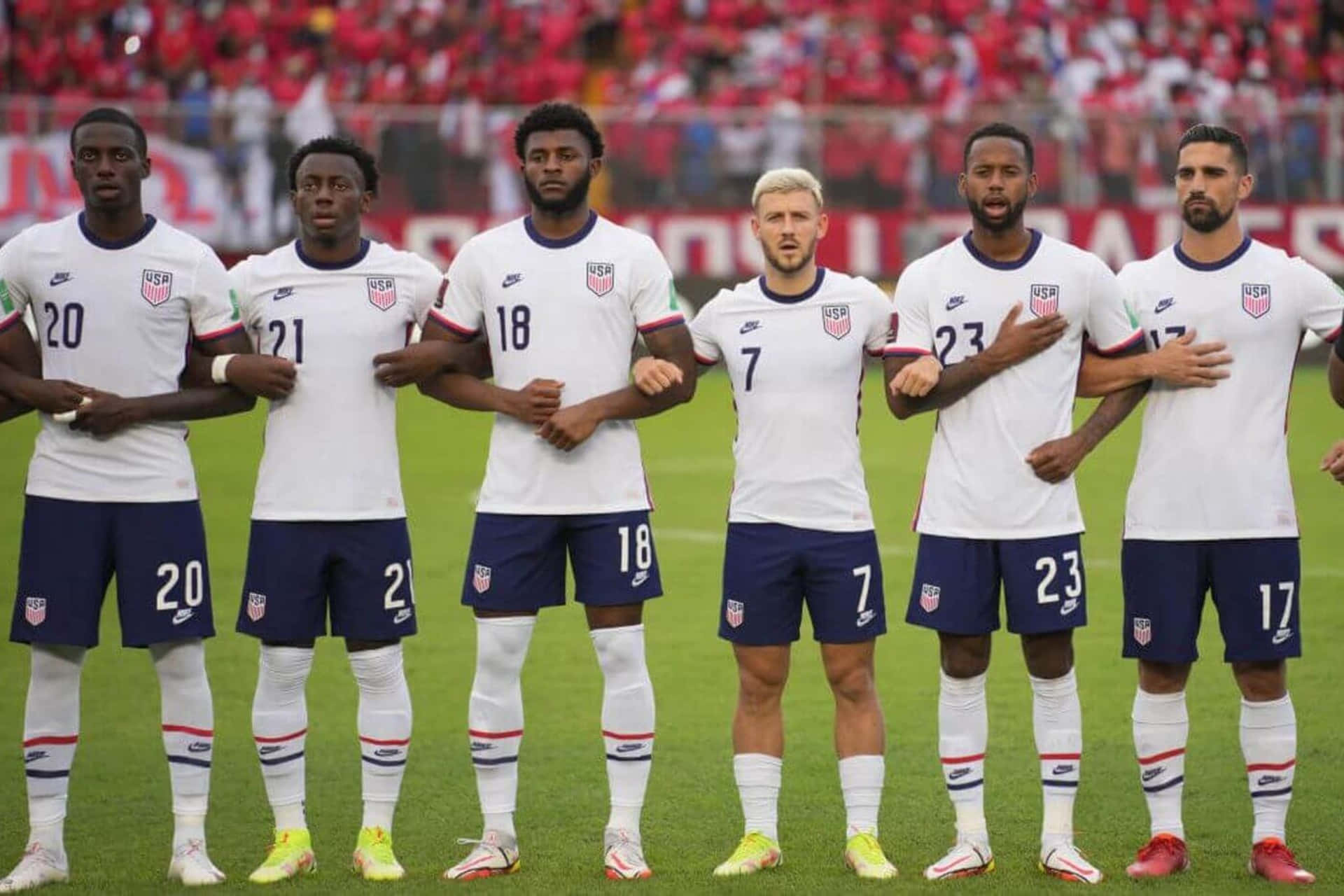 U S Soccer Team National Anthem Wallpaper