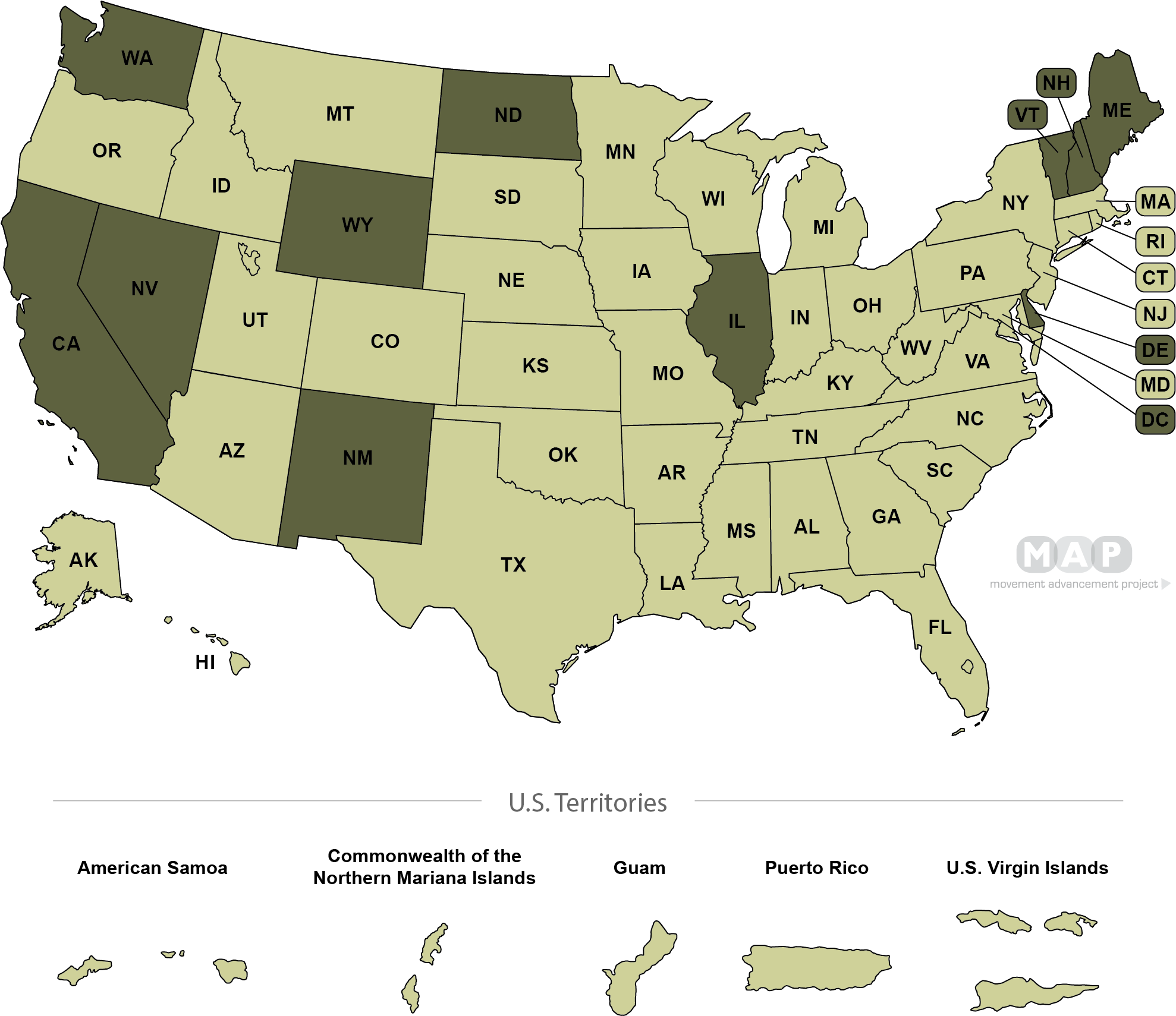 Download U S Statesand Territories Map | Wallpapers.com