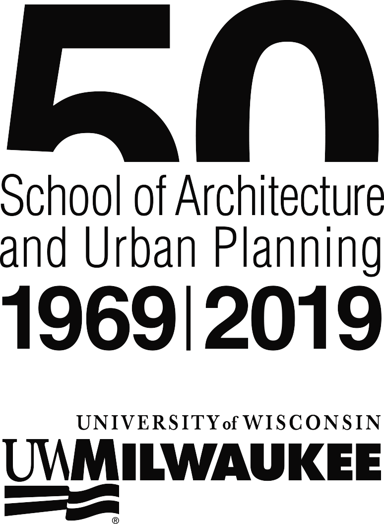U W M Schoolof Architectureand Urban Planning50th Anniversary Logo PNG