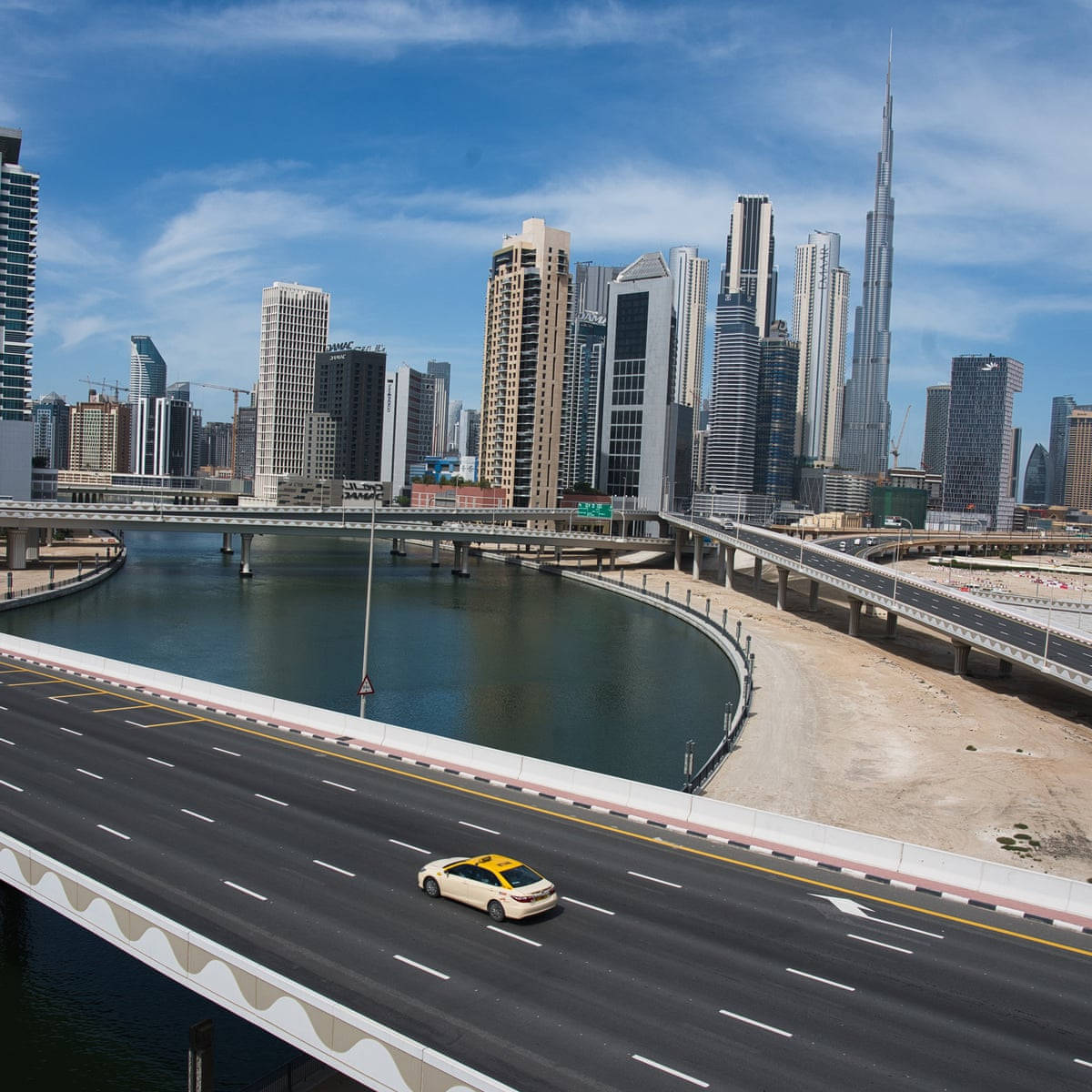 UAE Highway Wallpaper