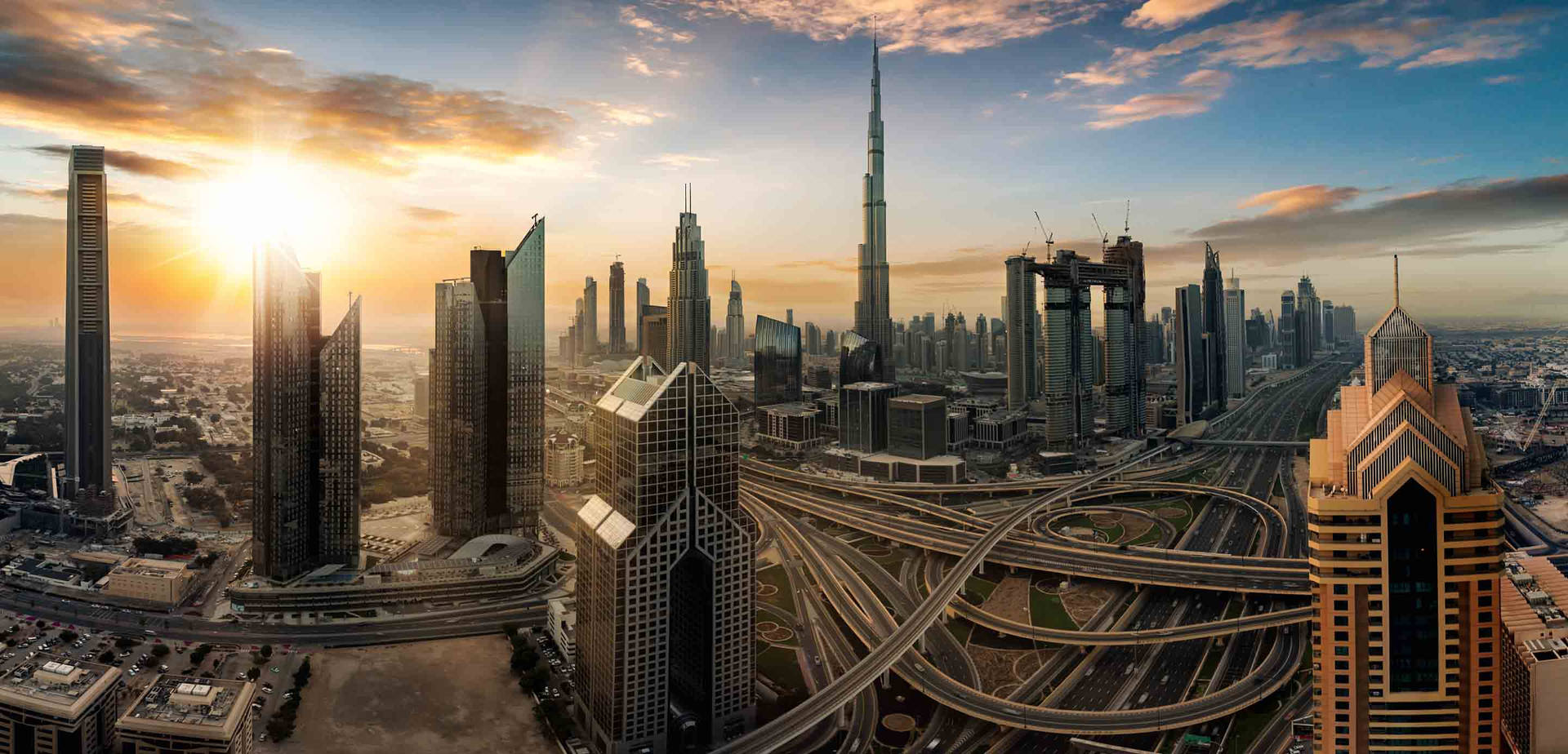 Uae Panorama: Dubai Wallpaper
