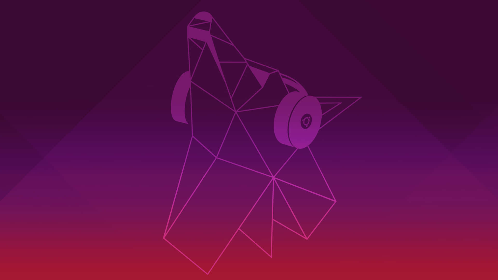 Einlila Und Violetter Hintergrund Mit Einem Geometrischen Muster Wallpaper