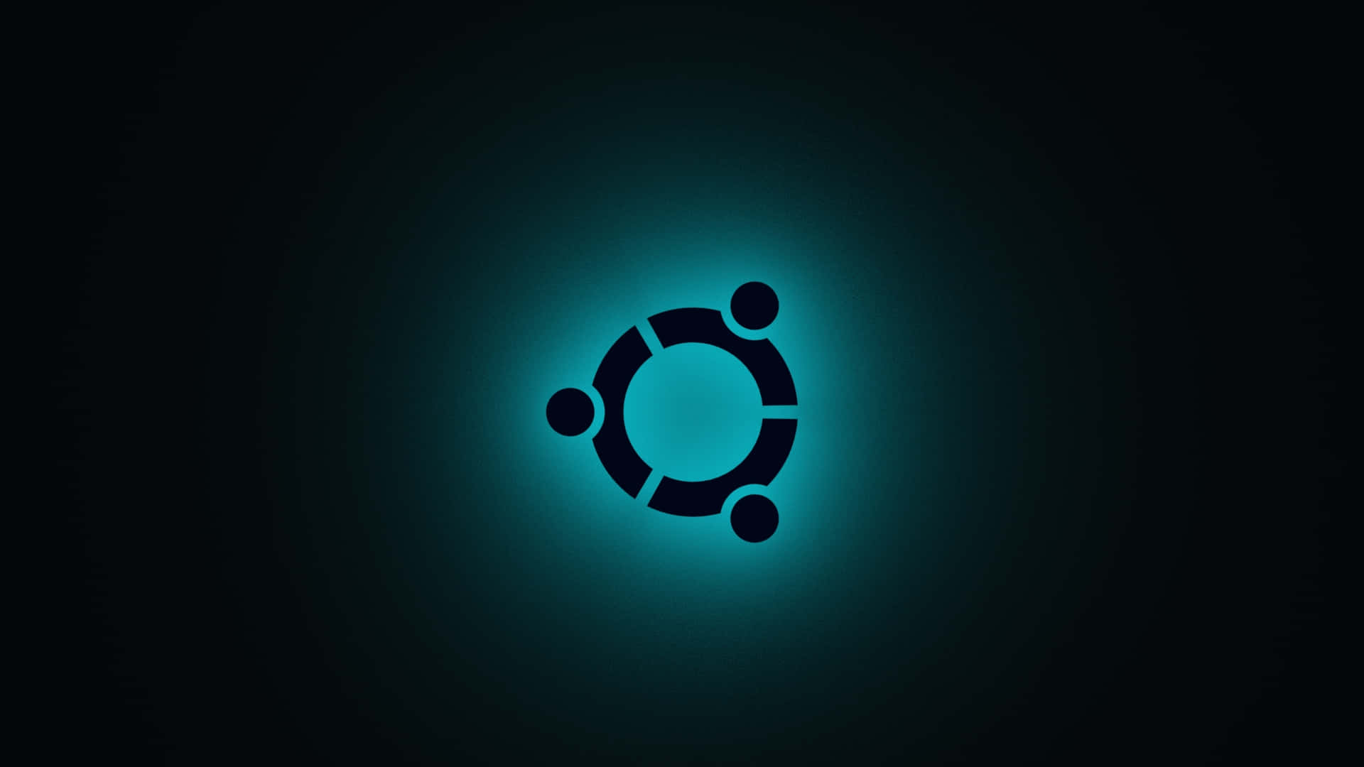 Enblå Logotyp Med En Blå Bakgrund