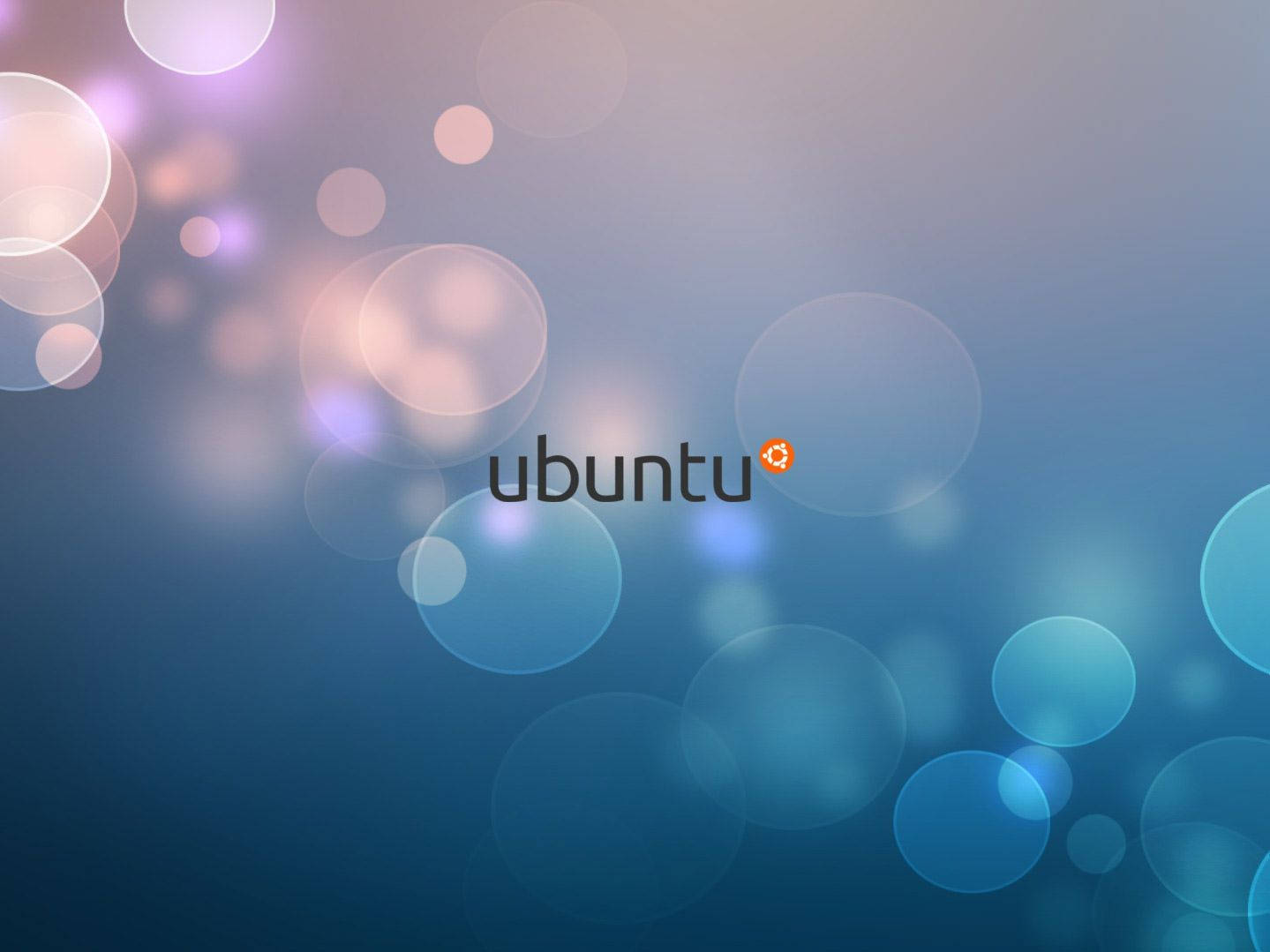 Ubuntu Circles Desktop Wallpaper