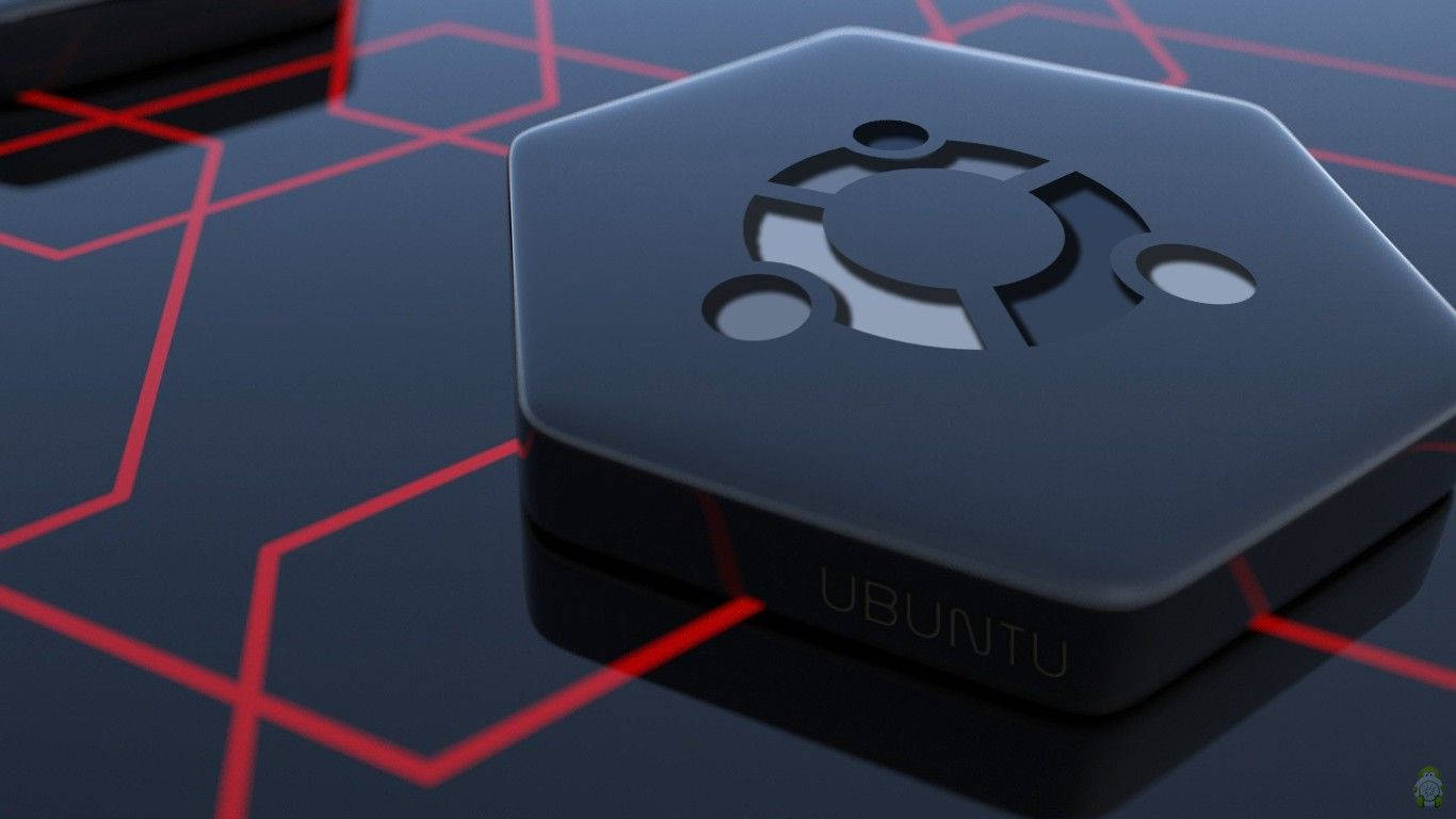 Ubuntu Linux Hex Patterns HD Wallpaper