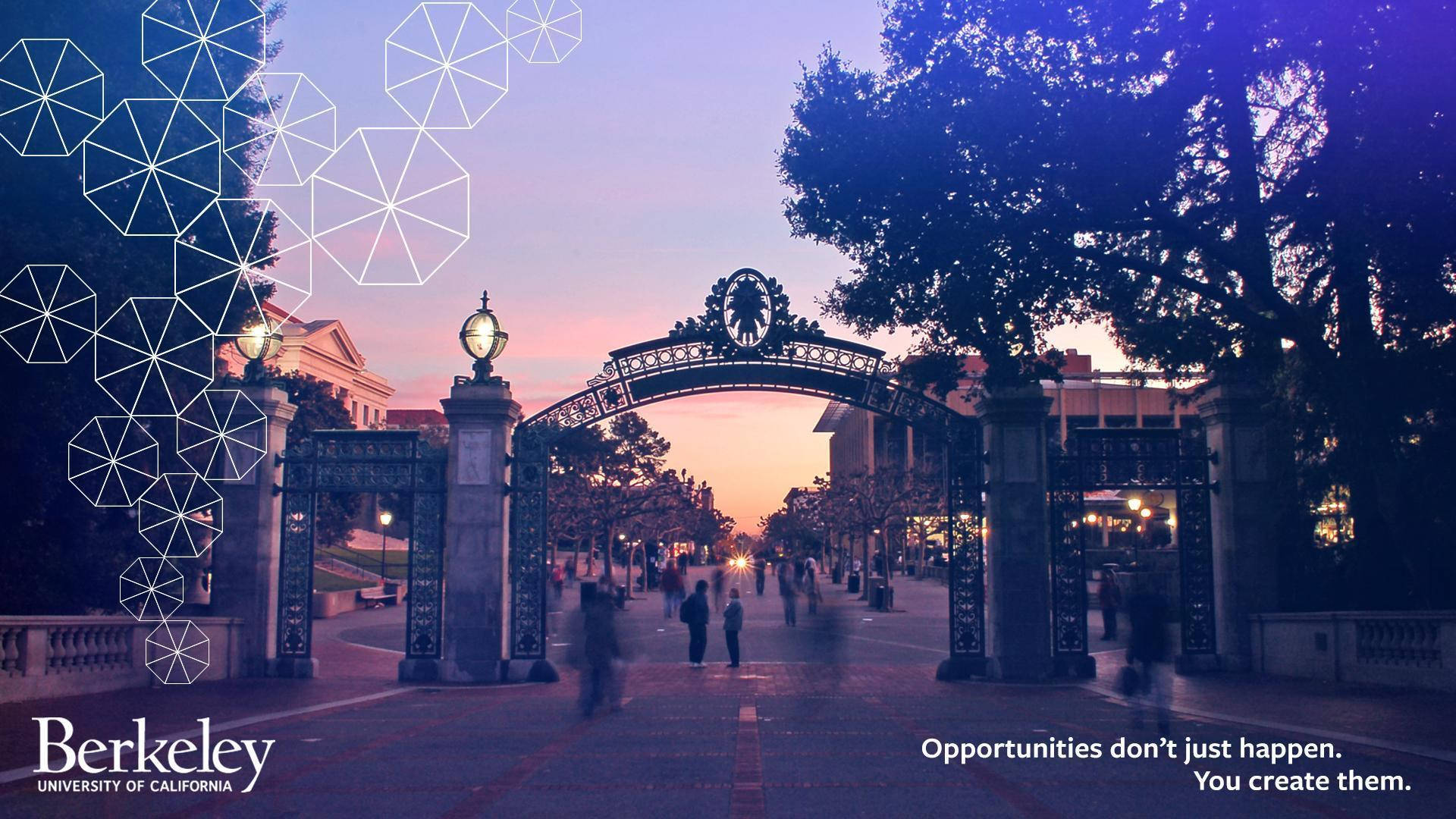 Ucb Sather Gate Background Wallpaper