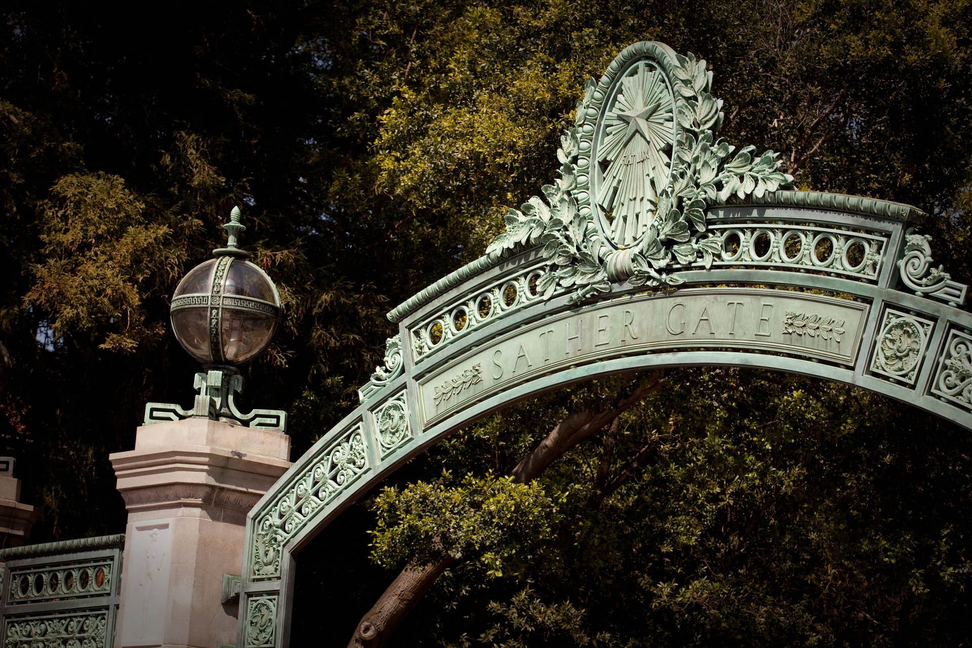 Ucb Sather Gate Close-up Wallpaper