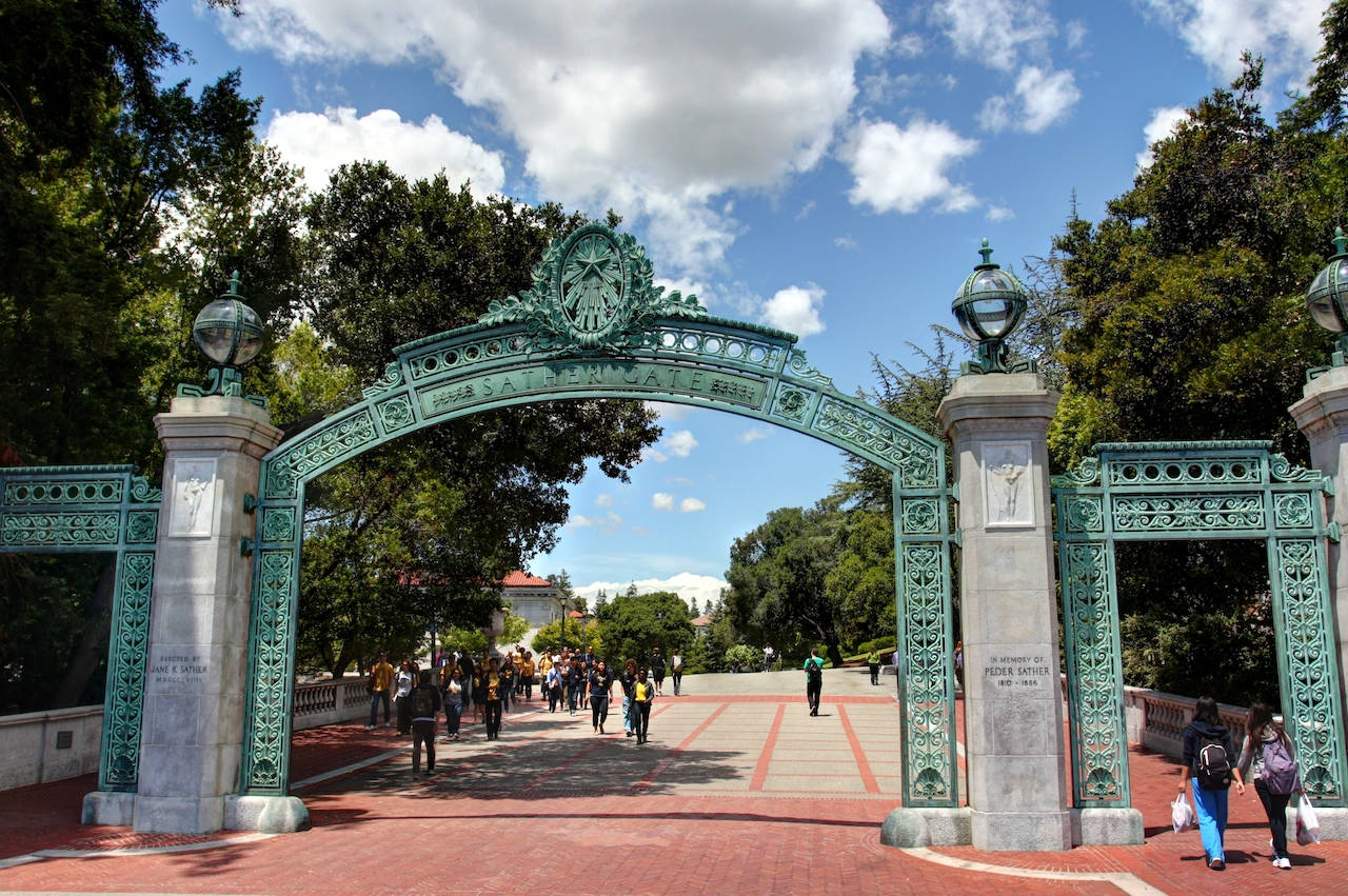 Ucb Sather Gate Front Wallpaper