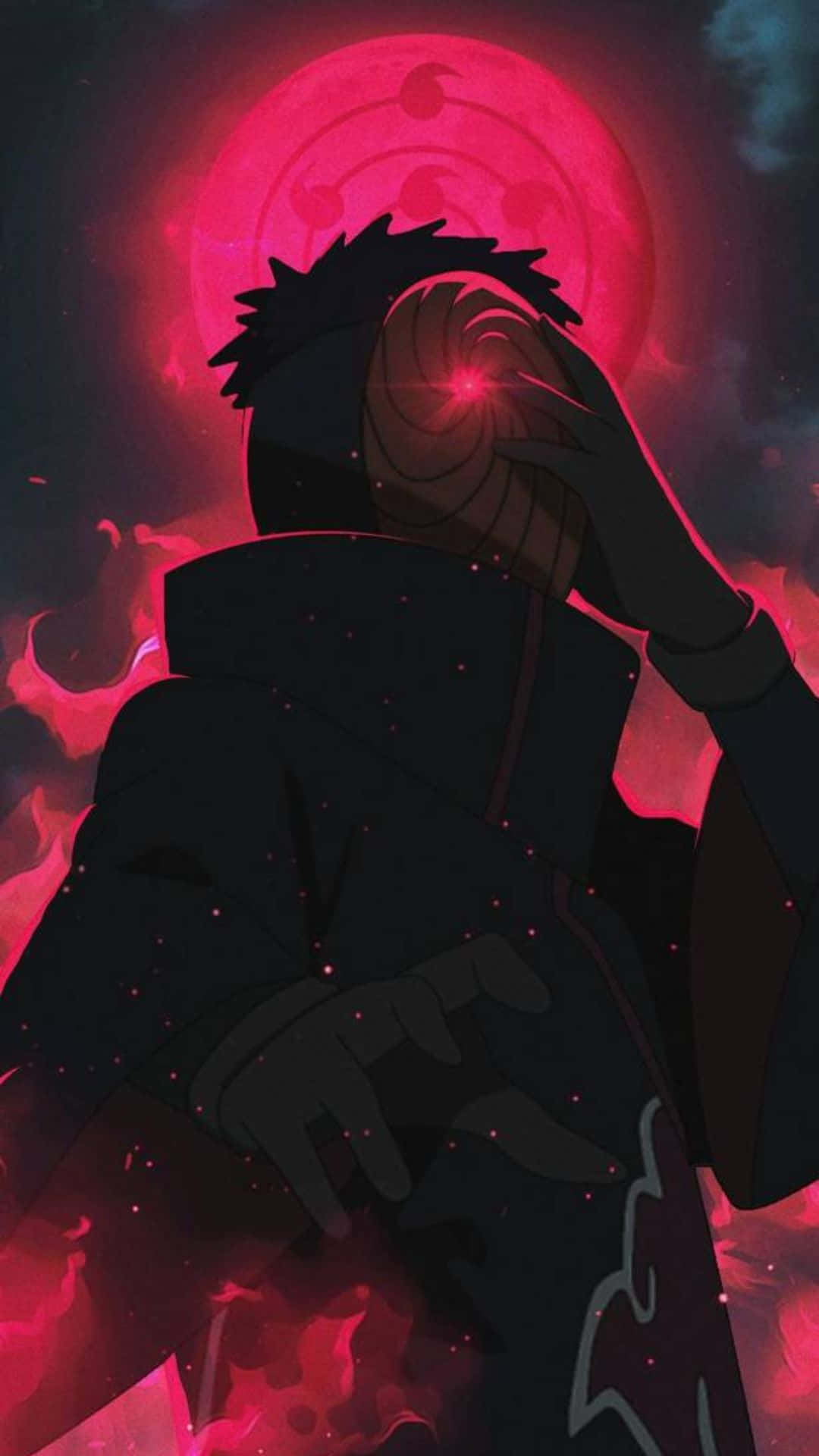 Get your hands on the dazzling Uchiha Iphone! Wallpaper