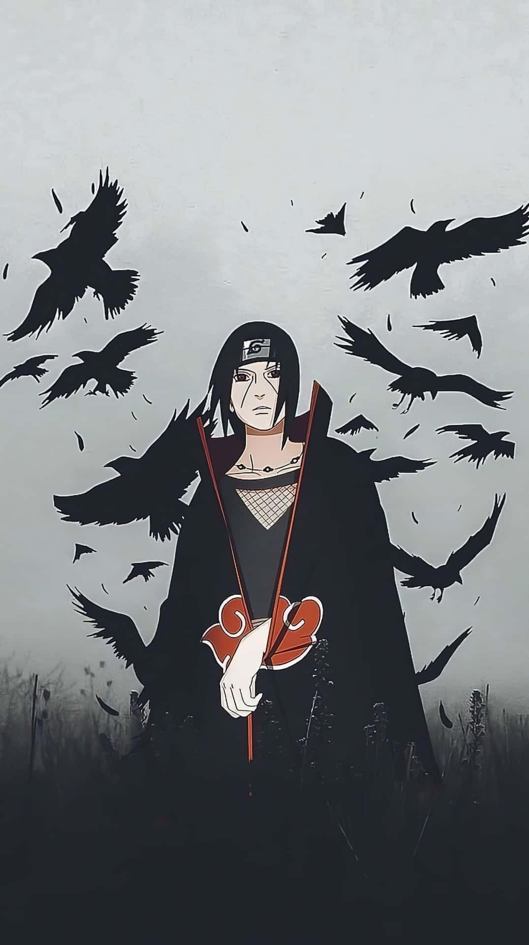 Experience the Best with the Uchiha Iphone. Wallpaper