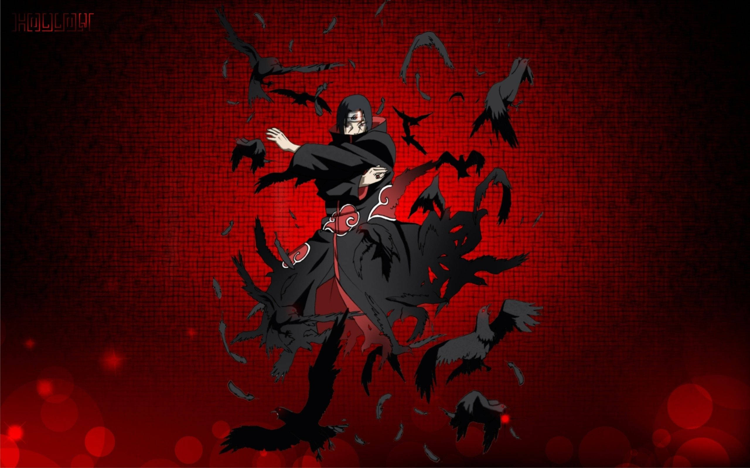 Uchiha Itachi's Genjutsu Naruto Laptop Background