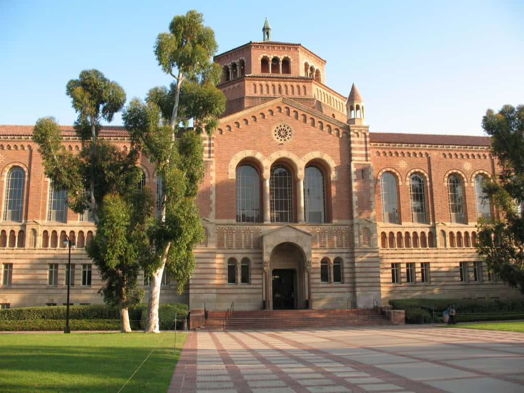 Udforsk UCLA's Stunning Campus i Los Angeles Wallpaper