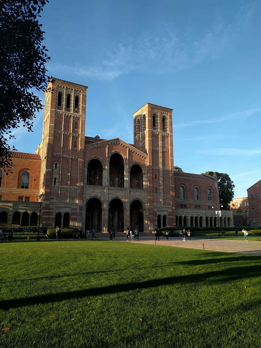The beautiful view of UCLA campus Wallpaper