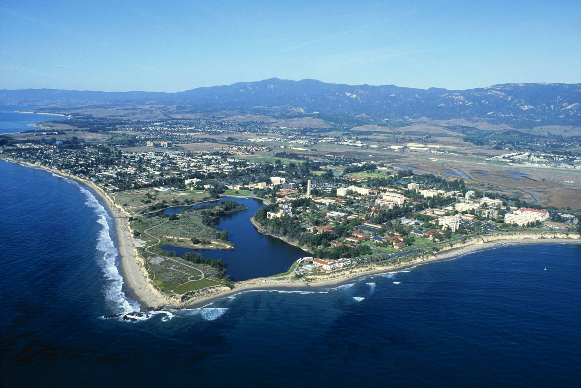 Ucsb Campus Aerial View Wallpaper