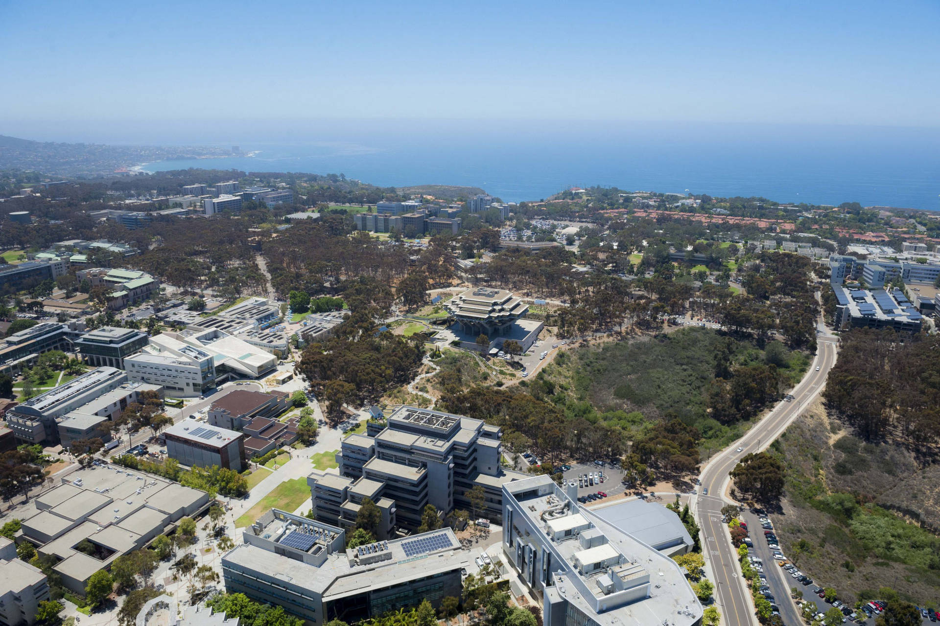 UCSD Industrial Campus View Wallpaper