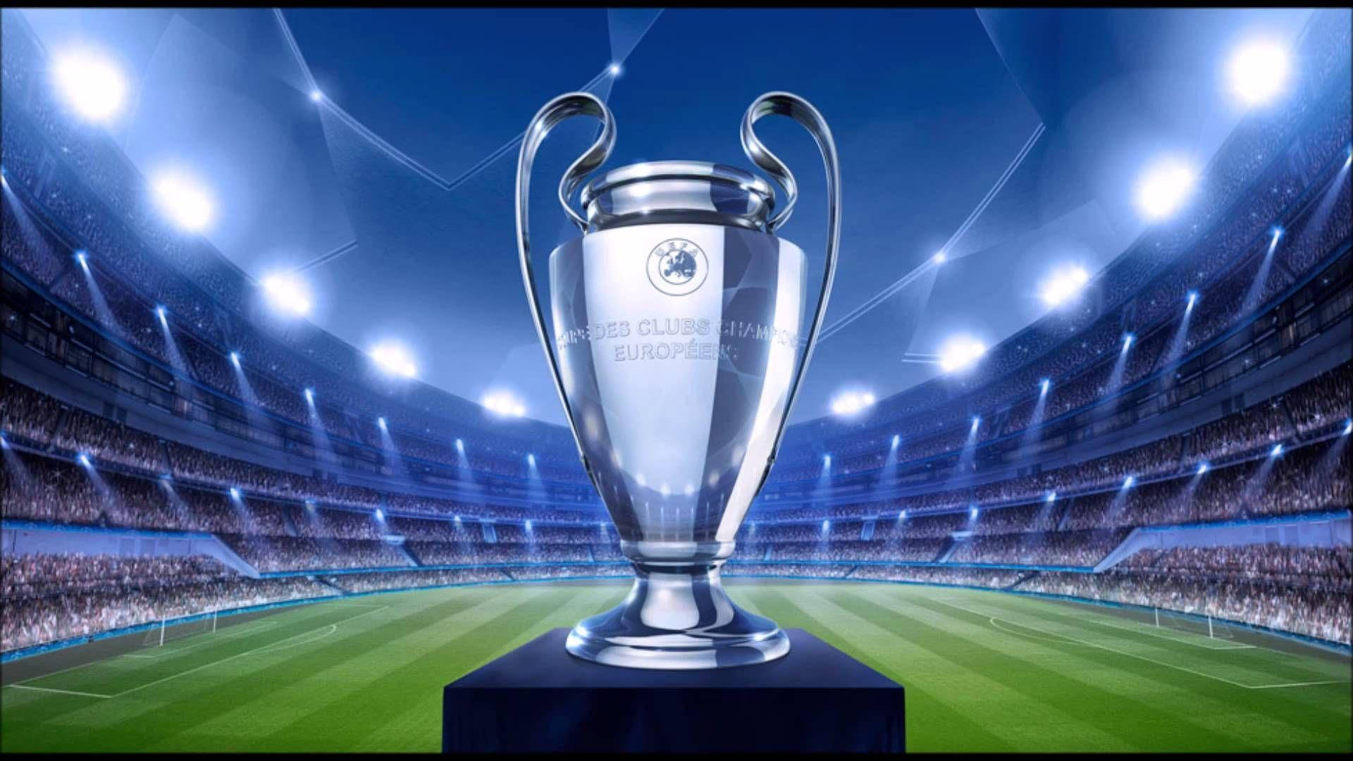 The prestigious UEFA Champions League Trophy Wallpaper