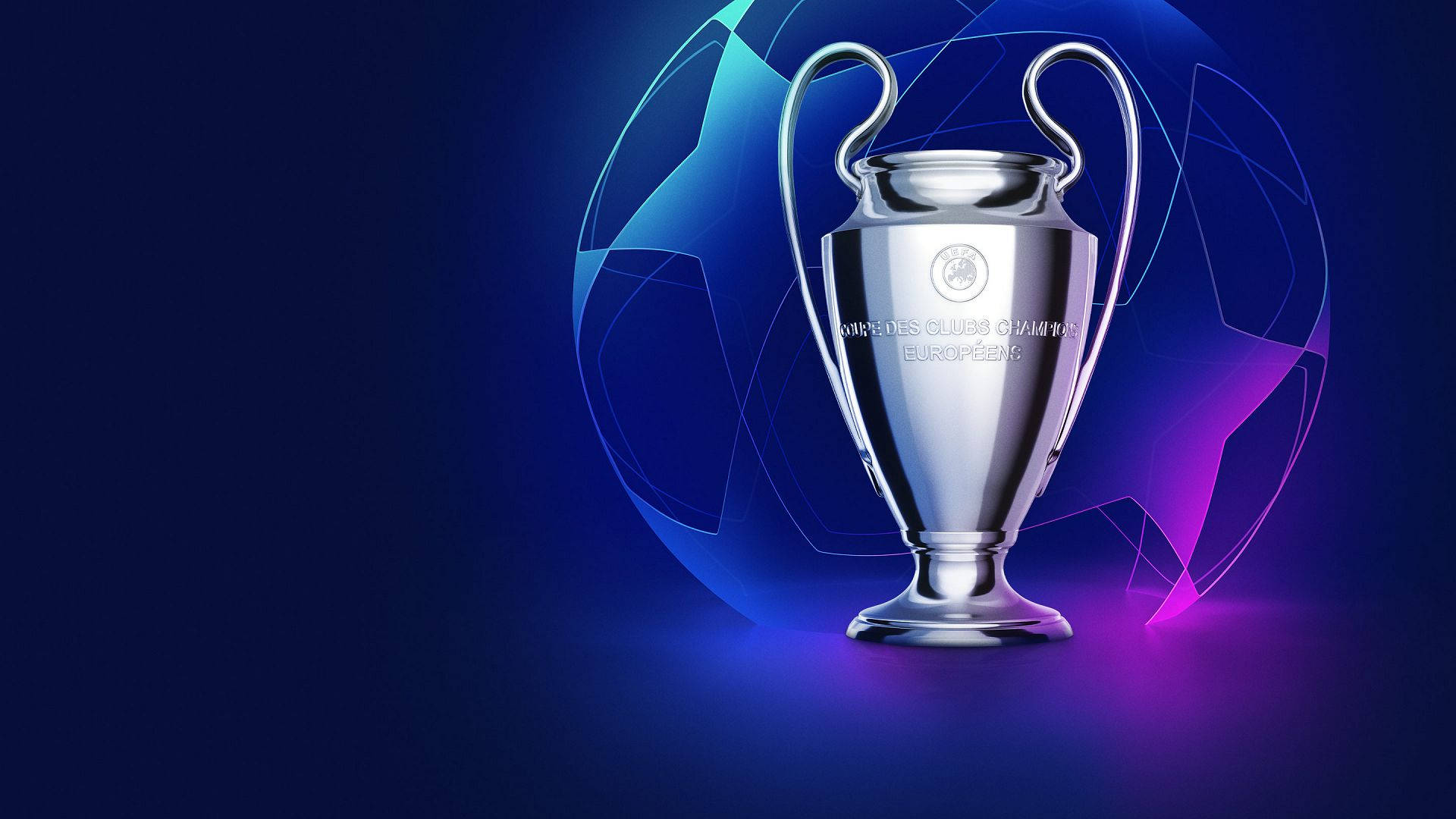 UEFA Champions League Football Club Trophy Wallpaper