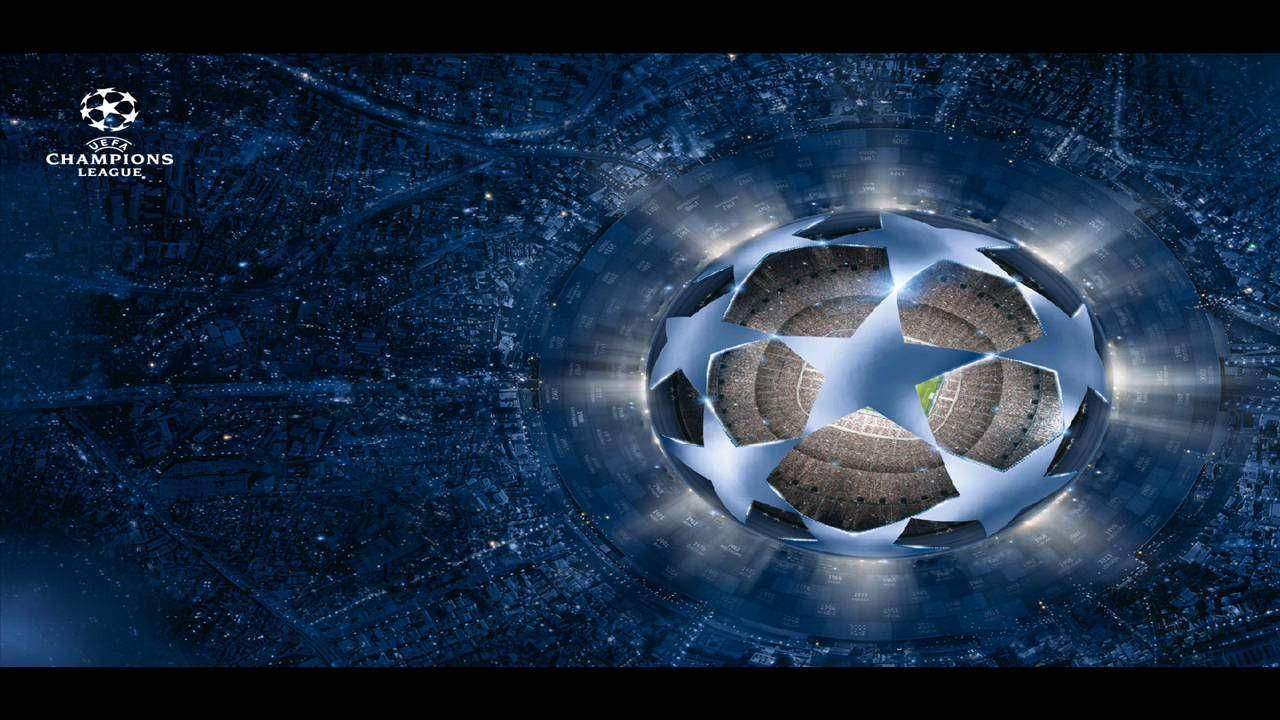 UEFA Champions League Matte Star Stadium Wallpaper