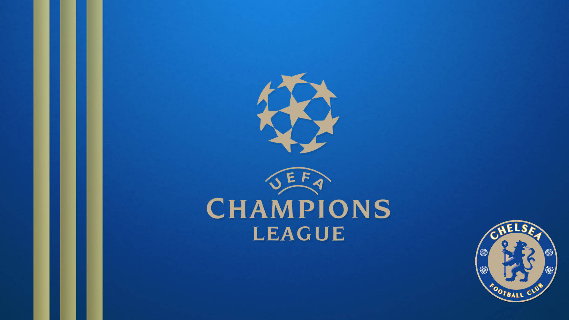 UEFA Champions League X Chelsea Football Club Wallpaper