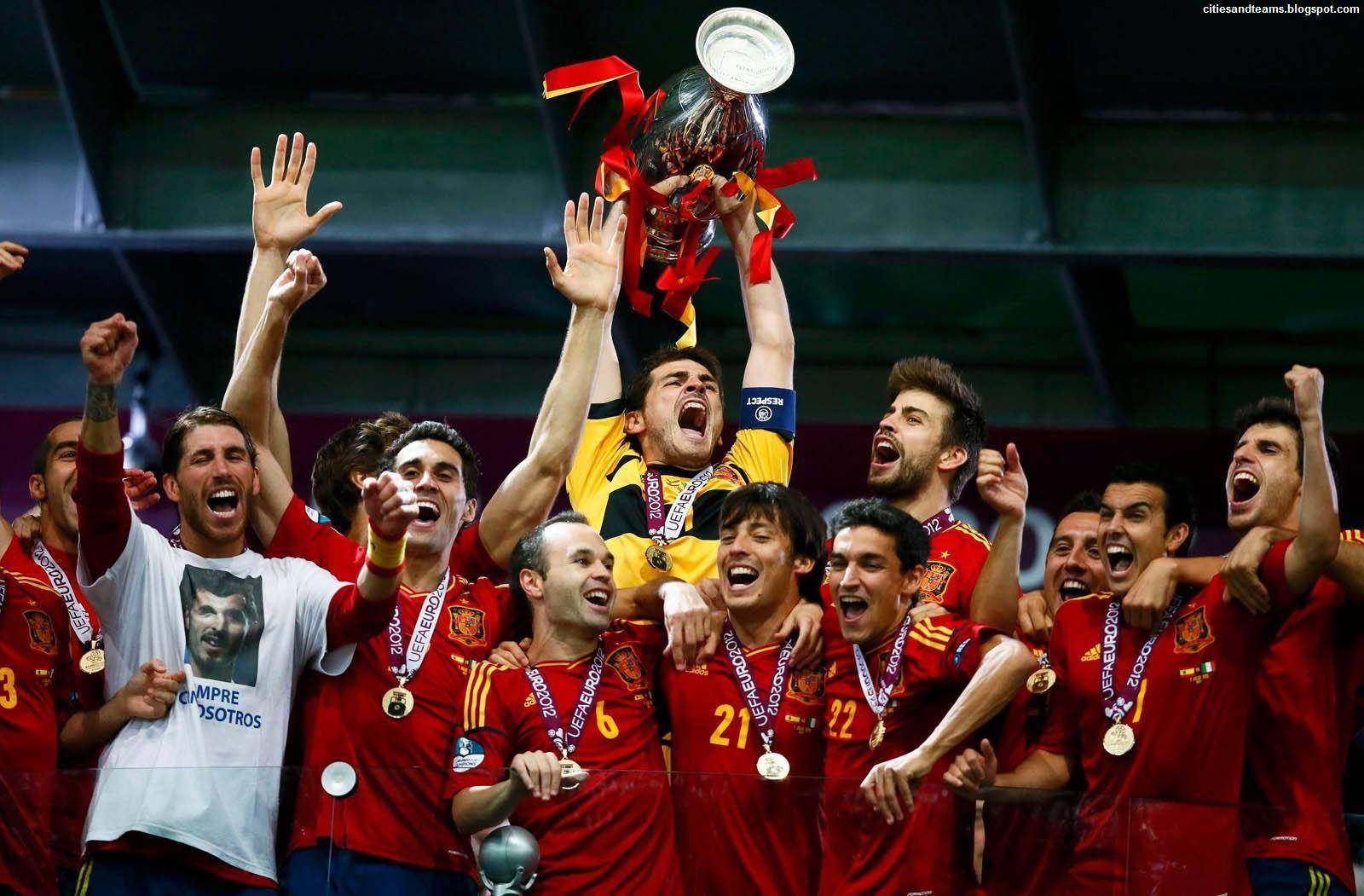 Uefa Euro 2012 Spain National Football Team Wallpaper