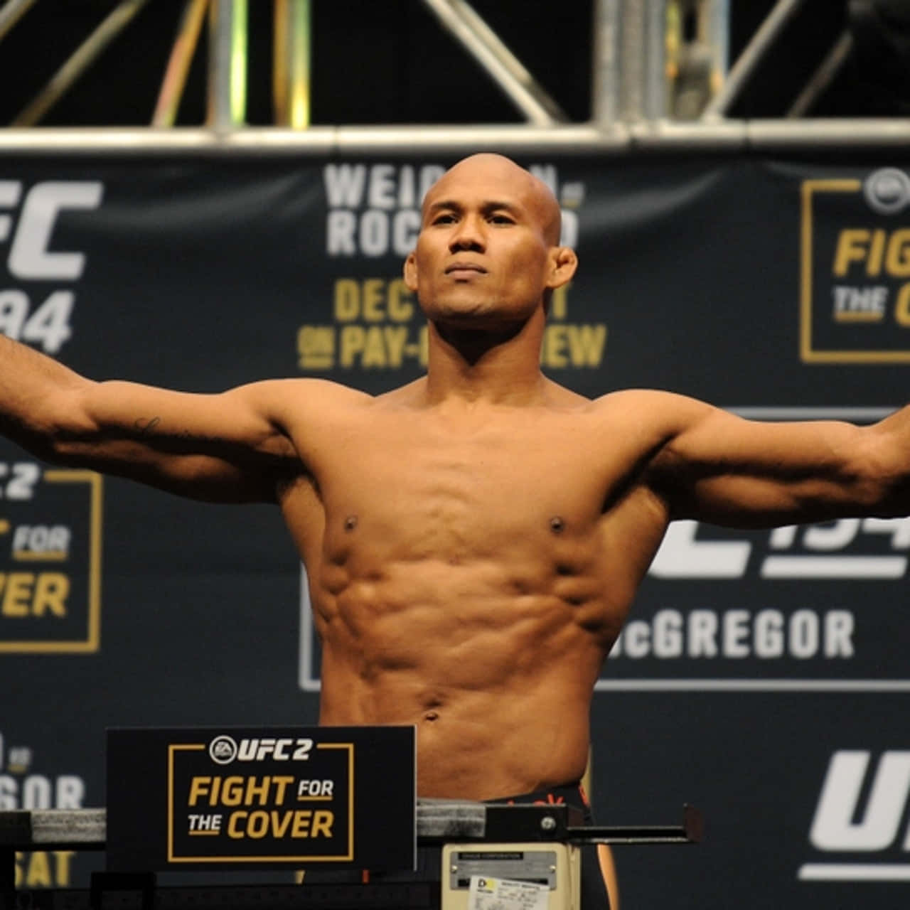 Ufc Fight For The Cover Ronaldo Souza Weigh In Wallpaper
