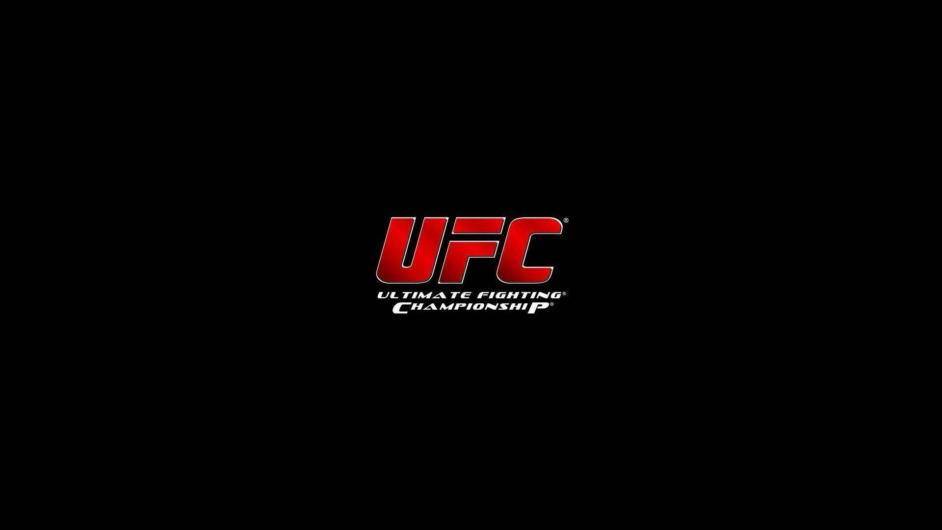 UFC Minimalistic Original Logo Wallpaper