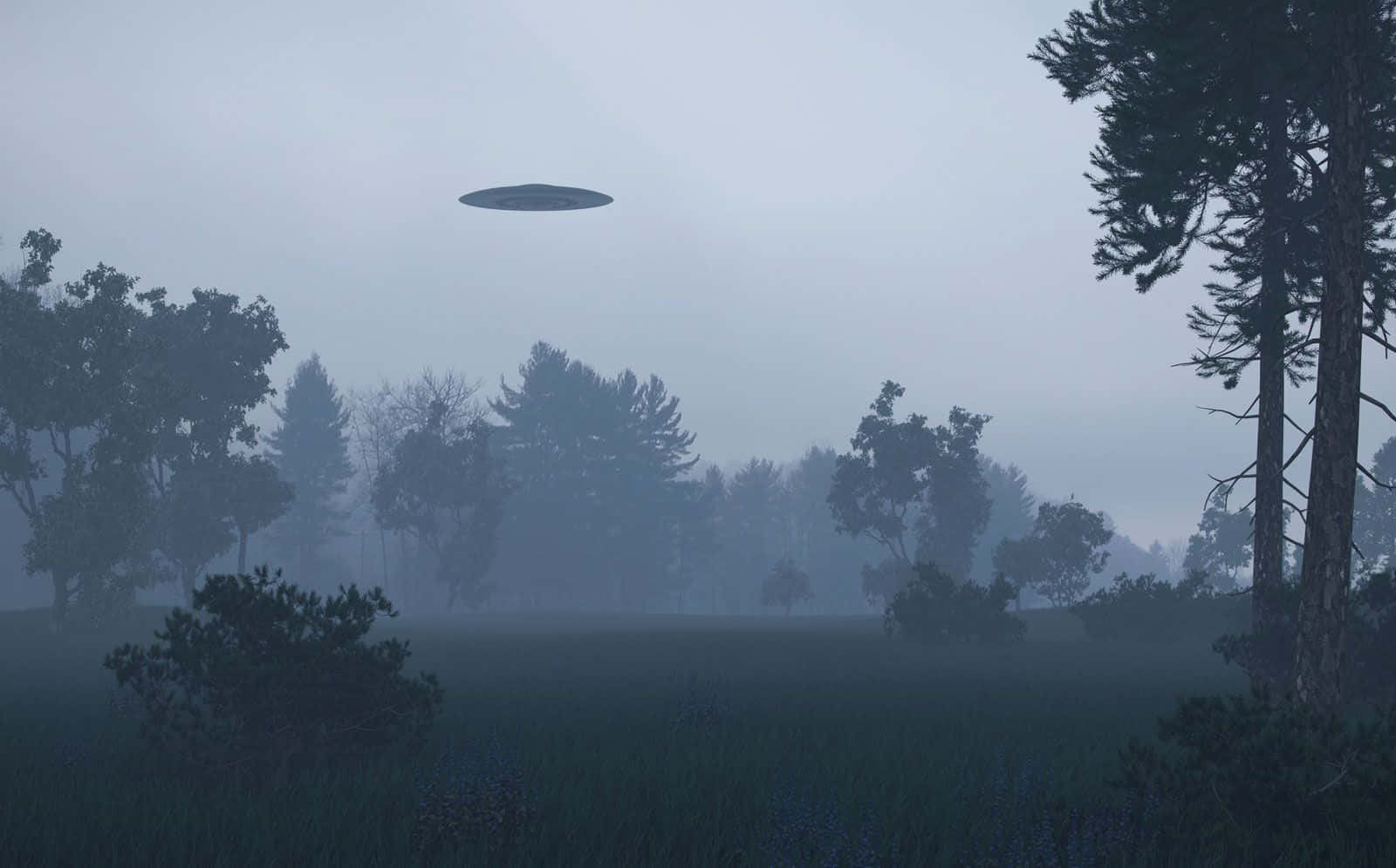 Mysterious UFO over North America