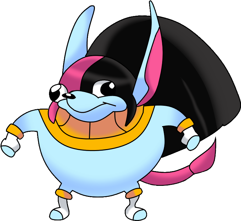 Ugandan_ Knuckles_ Batman_ Fusion_ Character PNG