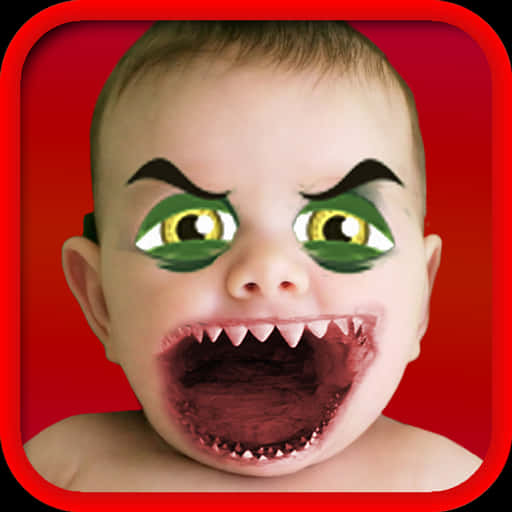 Ugly Baby Funny Edit Wallpaper