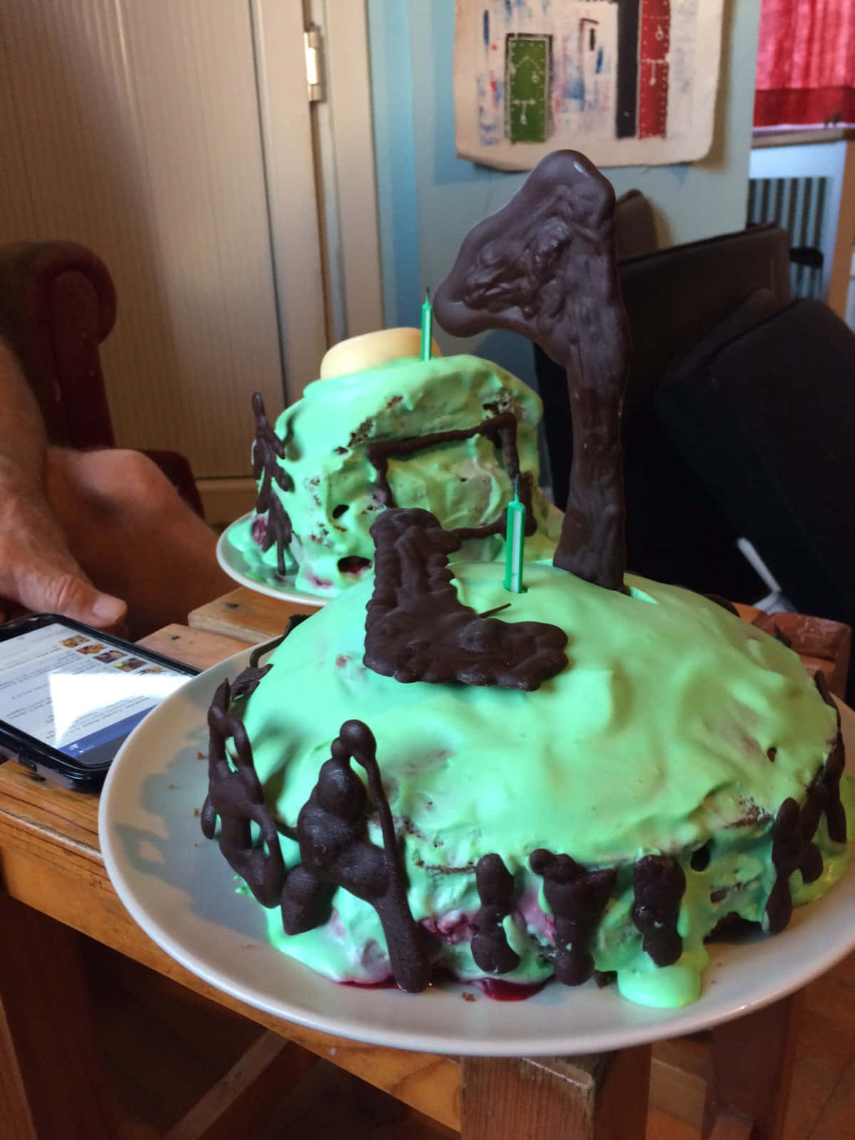 Green Ugly Cake Picture