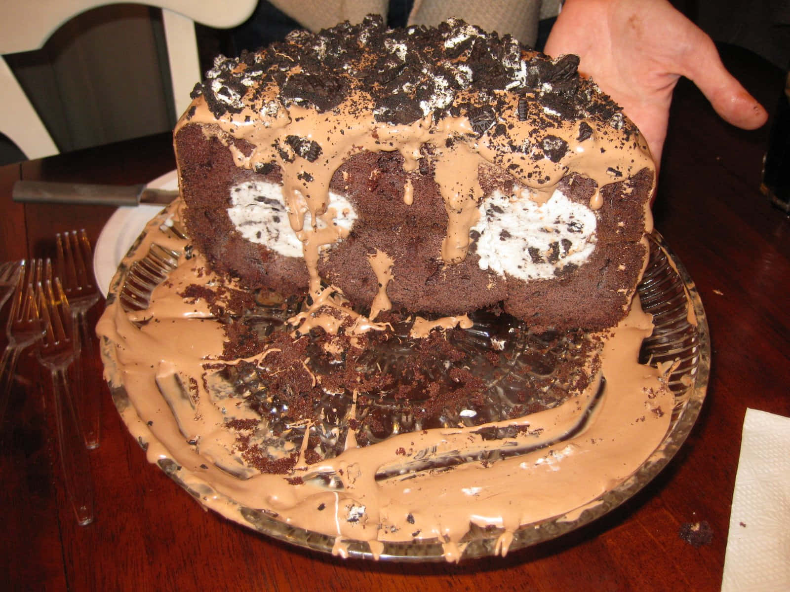 Ugly Cake: It doesn't look very appetizing, but it's still a sweet treat!