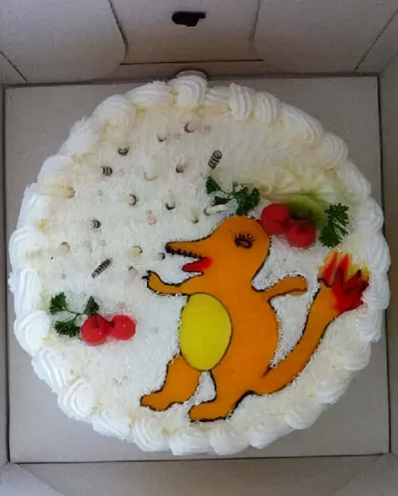 Charmander Ugly Cake Picture