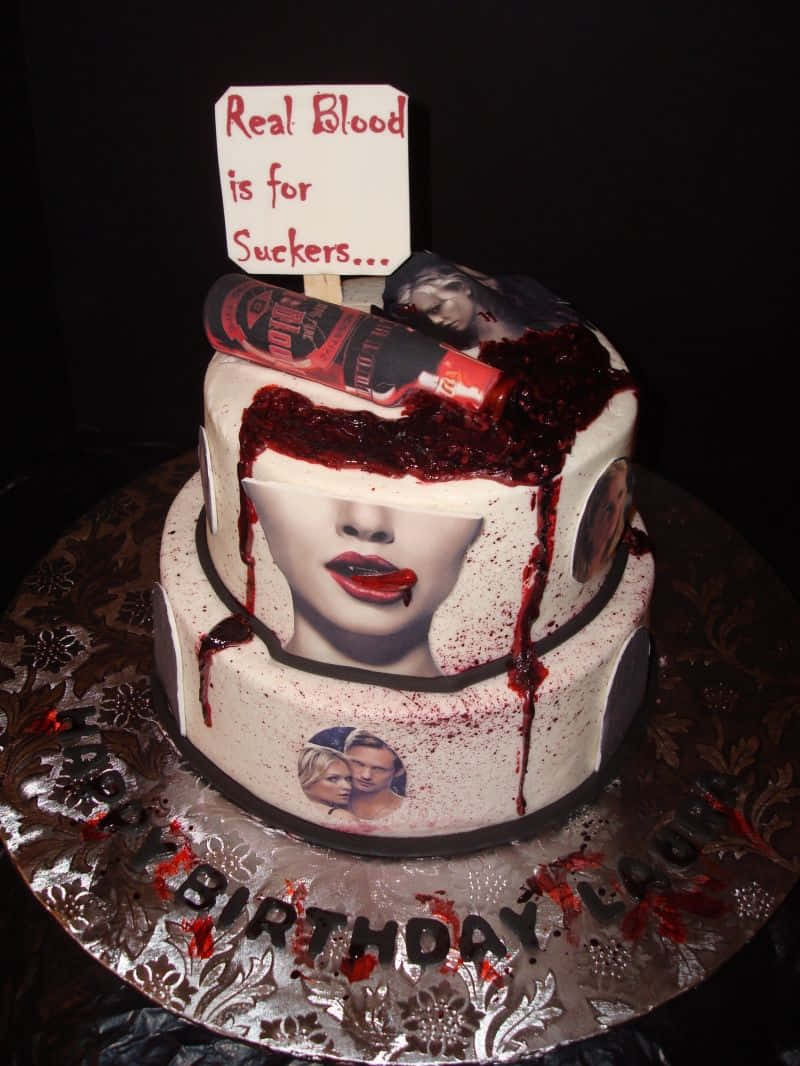 Vampire Ugly Cake Picture