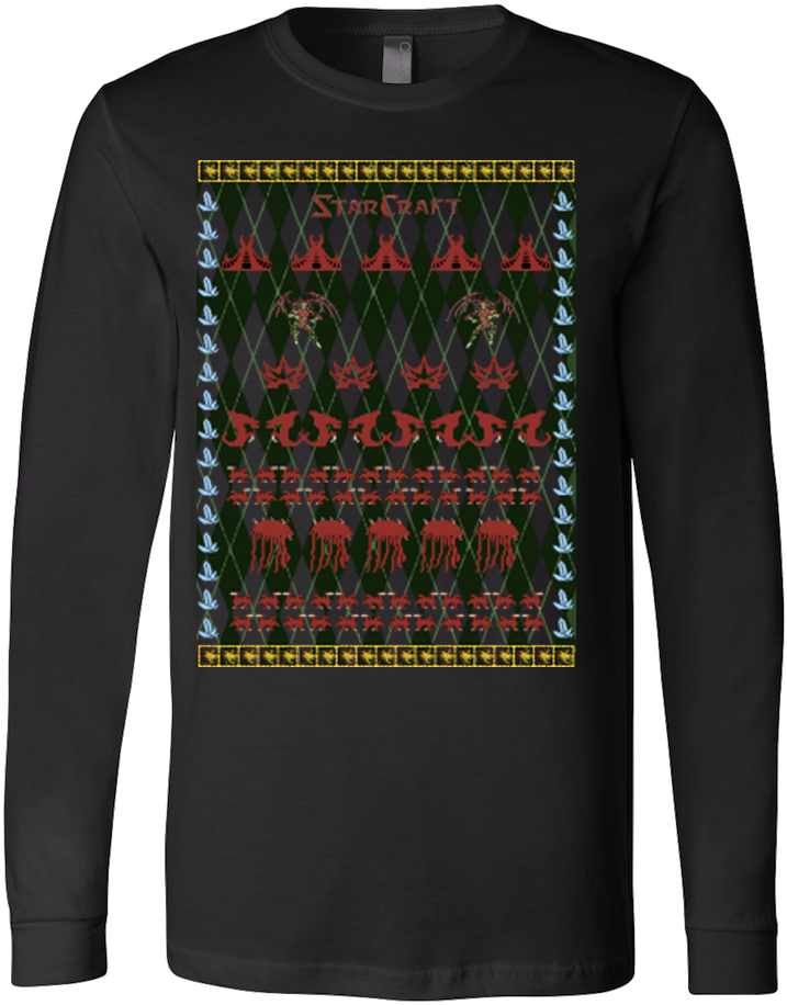 Ugly Christmas Sweater Star Craft Theme PNG