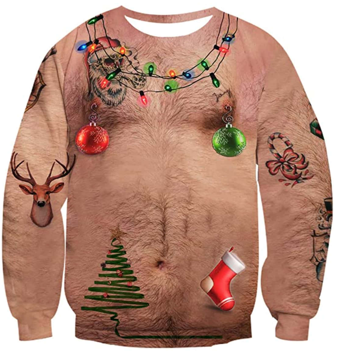 Ugly Funny Christmas Sweater Wallpaper