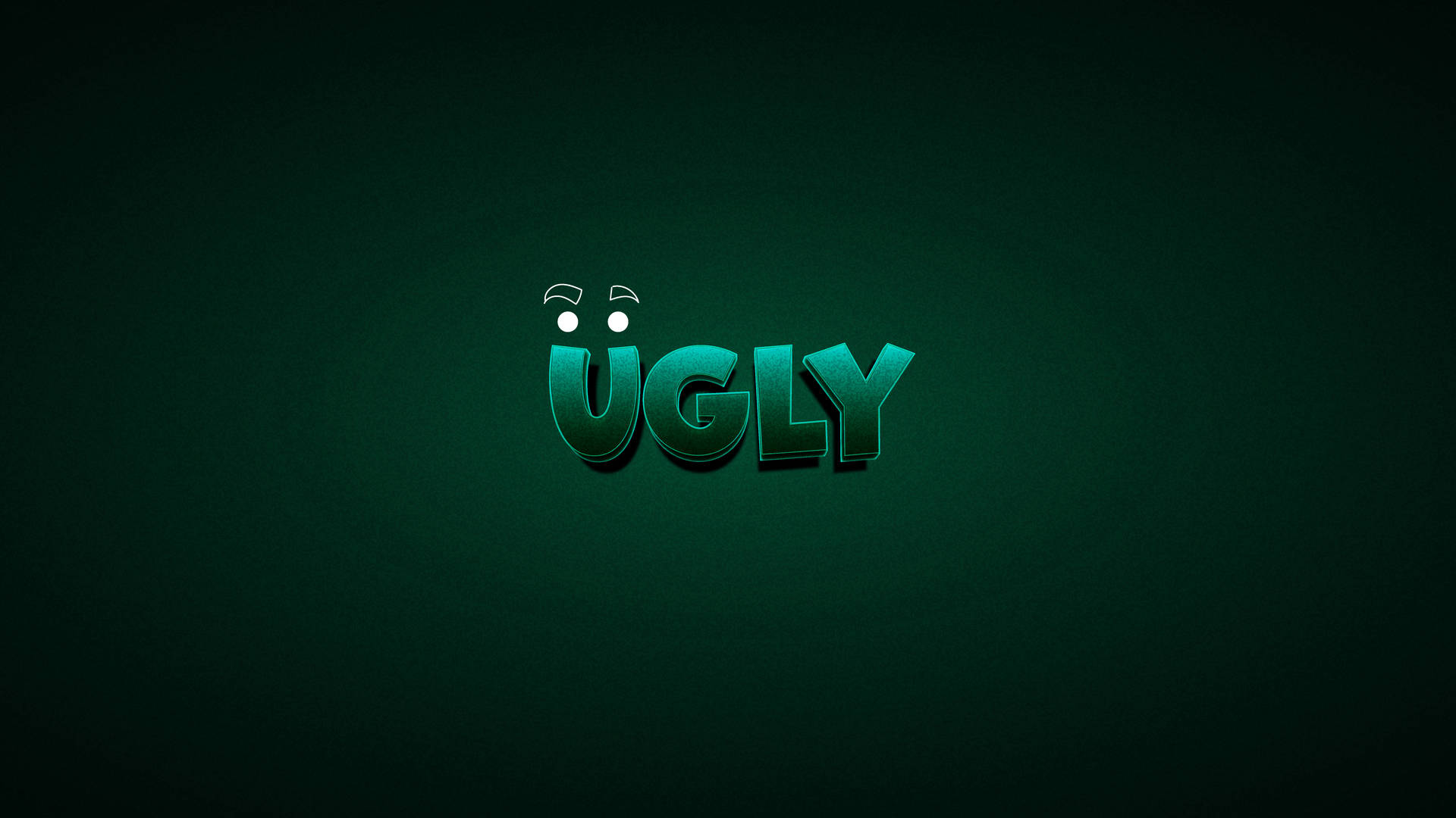 Ugly Green Gradient Background