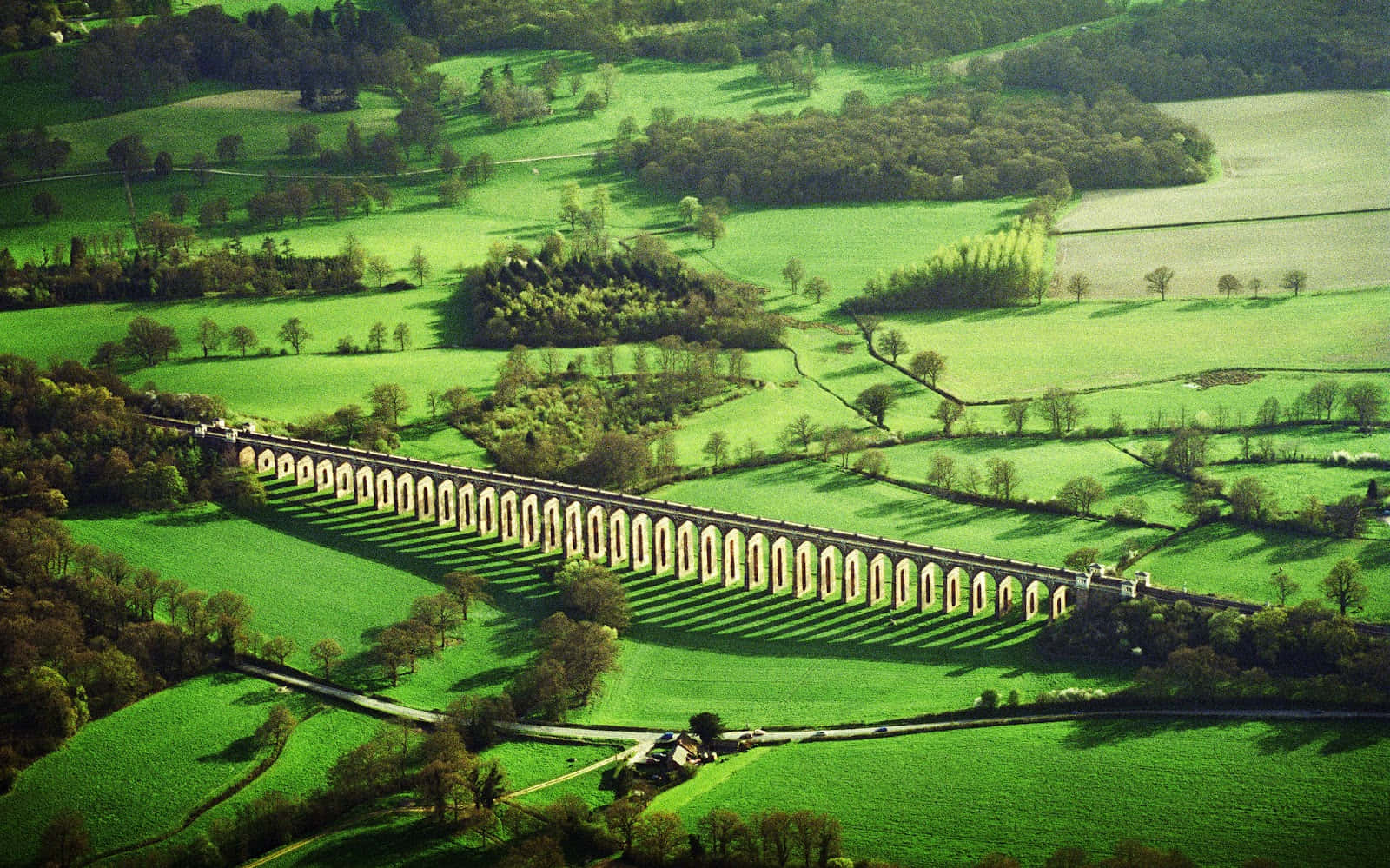 Picturesque view of the UK countryside