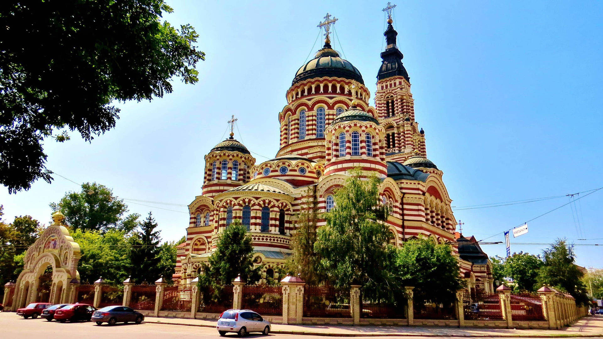 Catedralde La Anunciación De Ucrania Fondo de pantalla